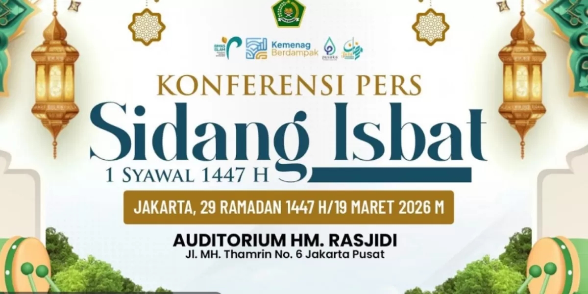 Sidang Isbat 1 Syawal 1447 H. (Tangkap layar Youtube Bimas Islam TV)