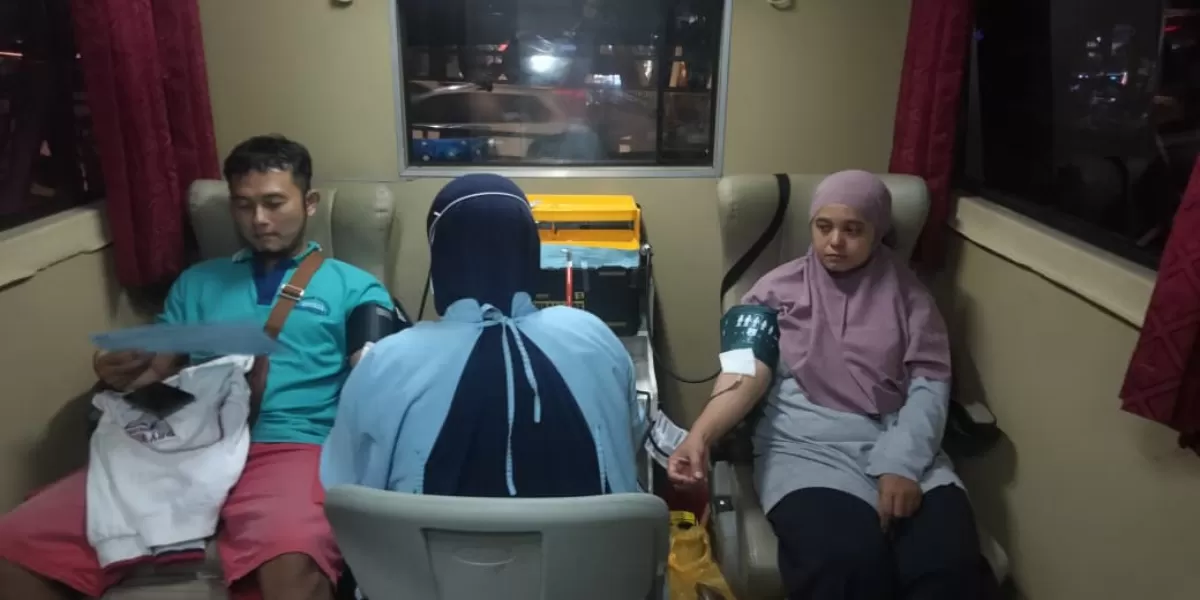 Aksi donor darah PMI Jember. (Dok. PMI Jember)