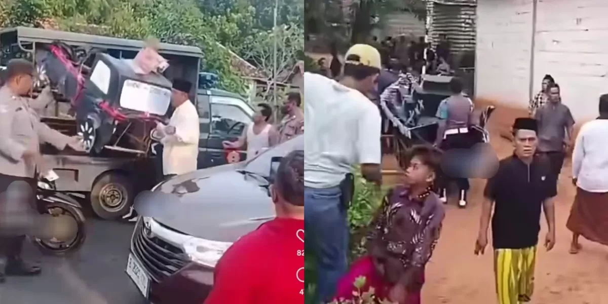 Polisi sita petasan raksasa berbentuk mobil dan perahu di Madura (Instagram @jember24jam_)
