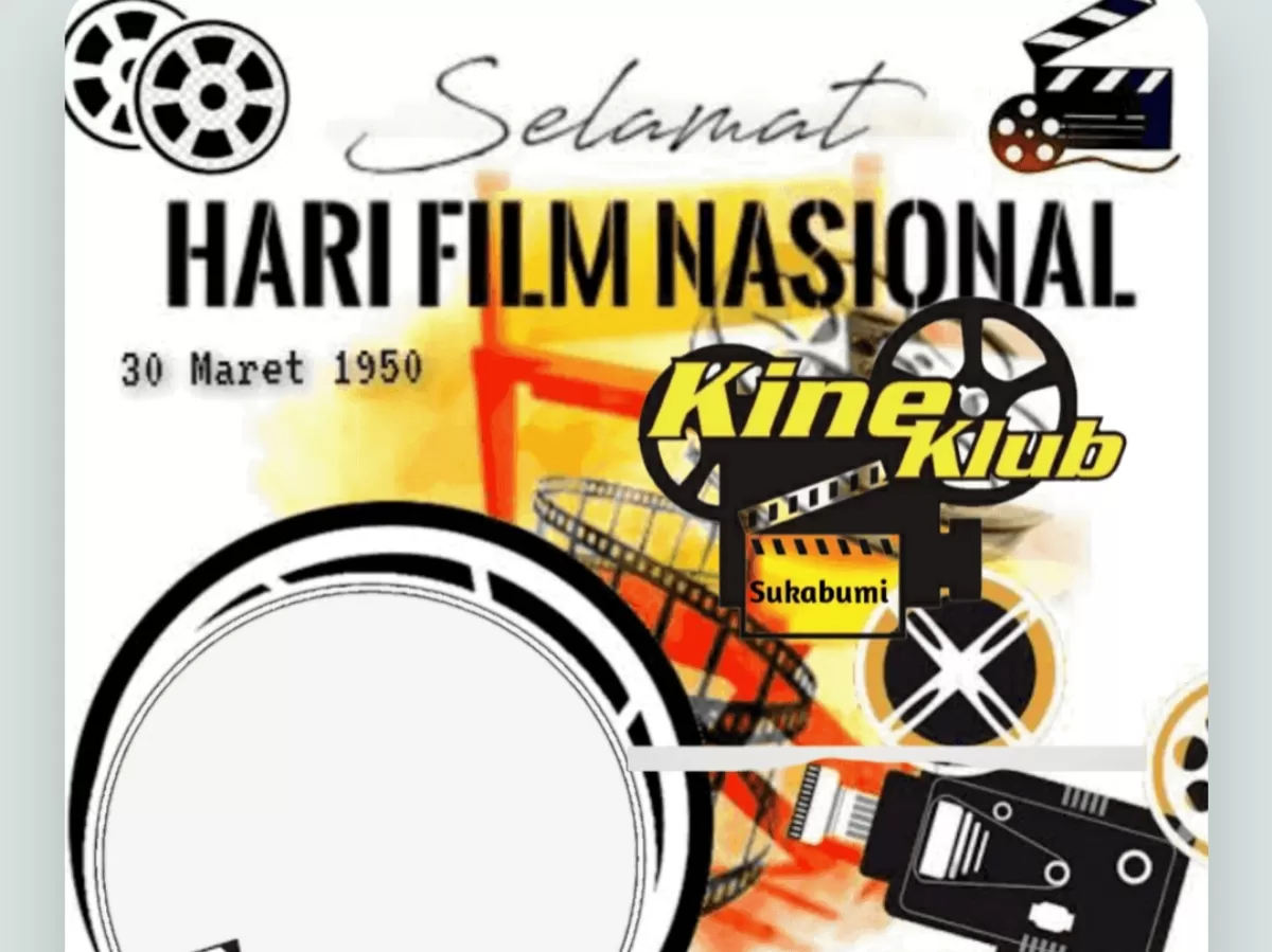Twibbon Hari Film Nasional 2026. (Twibbonize.com/Manuruz Zaman)