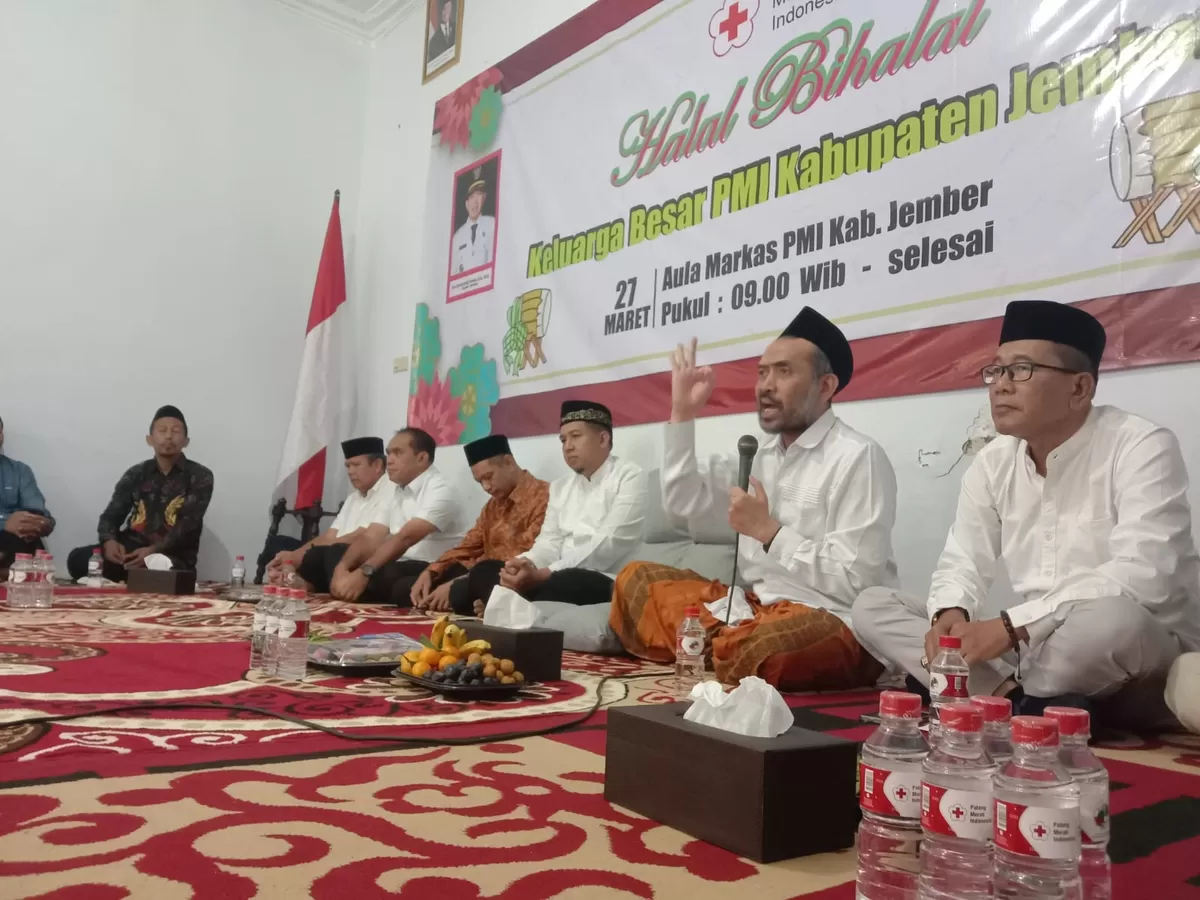 Halalbihalal PMI Jember (Dok. PMI Jember)