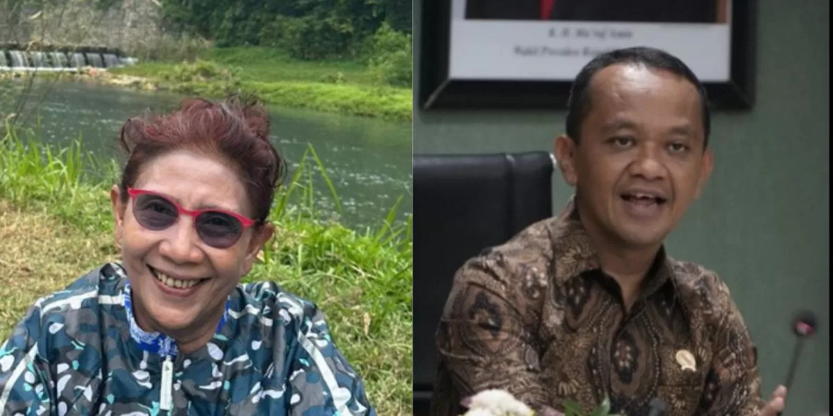 Susi Pudjiastuti komentari imbauan Bahlil Lahadalia soal hemat LPG (Kolase Instagram.com/@bahlillahadalia, X/susipudjiastuti)
