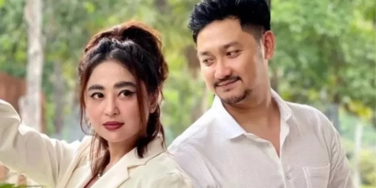 Dewi Perssik dan Angga Wijaya di masa lalu  (Instagram @hiburanpopuler)