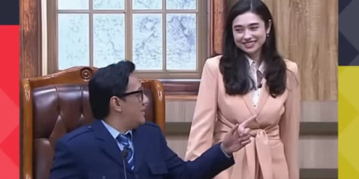 Andre Taulany dan Amanda Rigby  (YouTube Intens Investigasi )