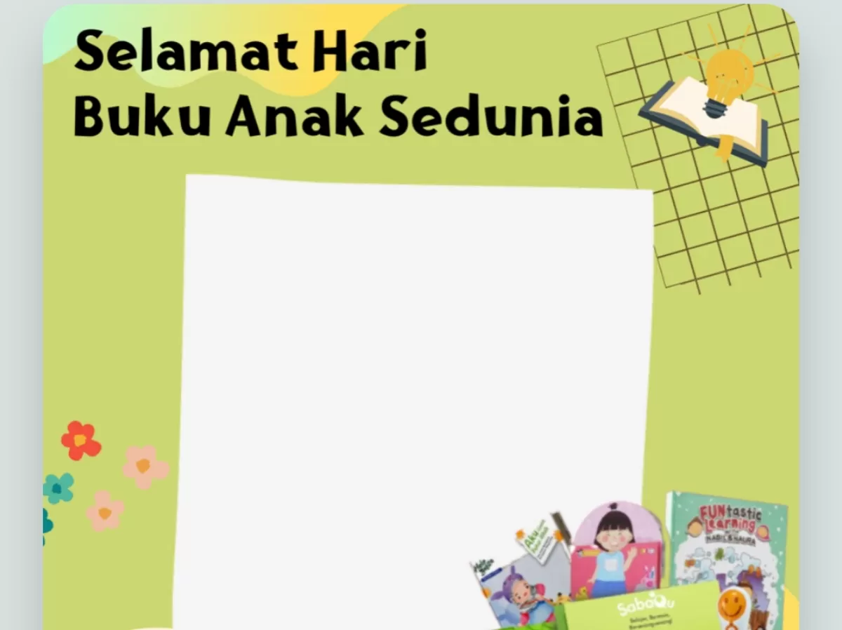 Twibbon Hari Anak Sedunia 2026. (Twibbonize.com/NABILAH IRMAN RASYID MD CHANNEL)