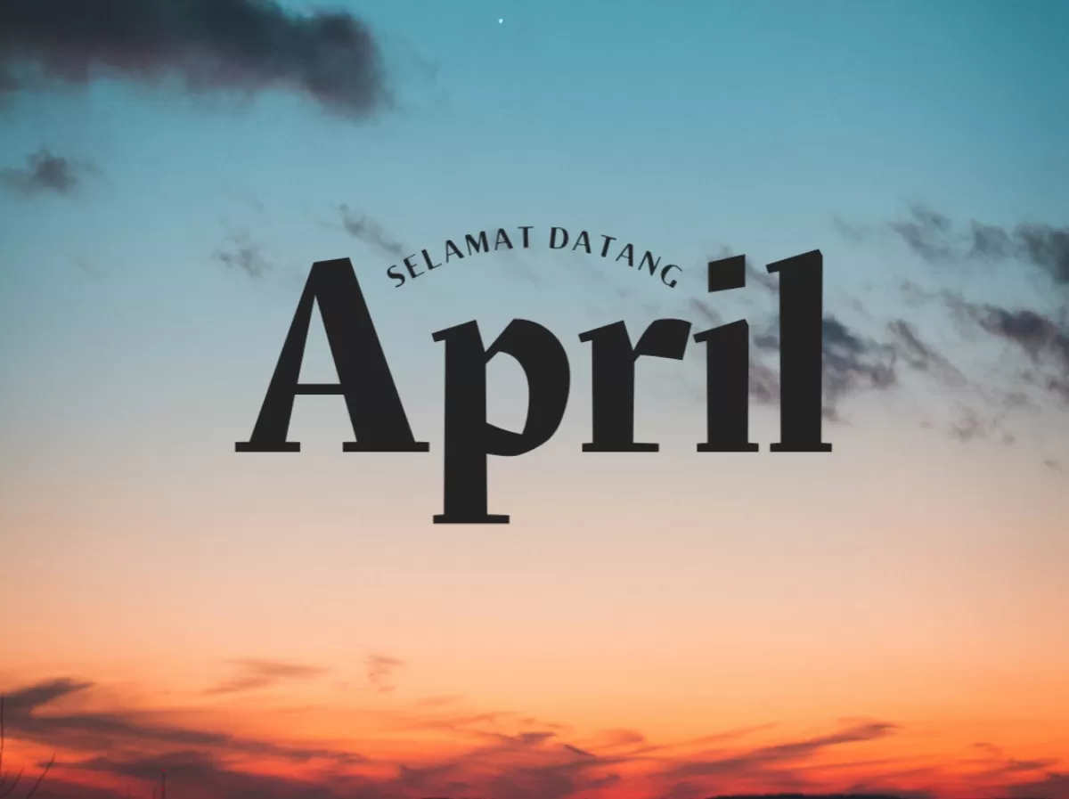 Ilustrasi, welcome April 2026. (Canva.com/Designkuy)