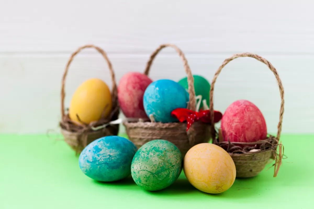 Ilustrasi makna telur Paskah (Freepik)