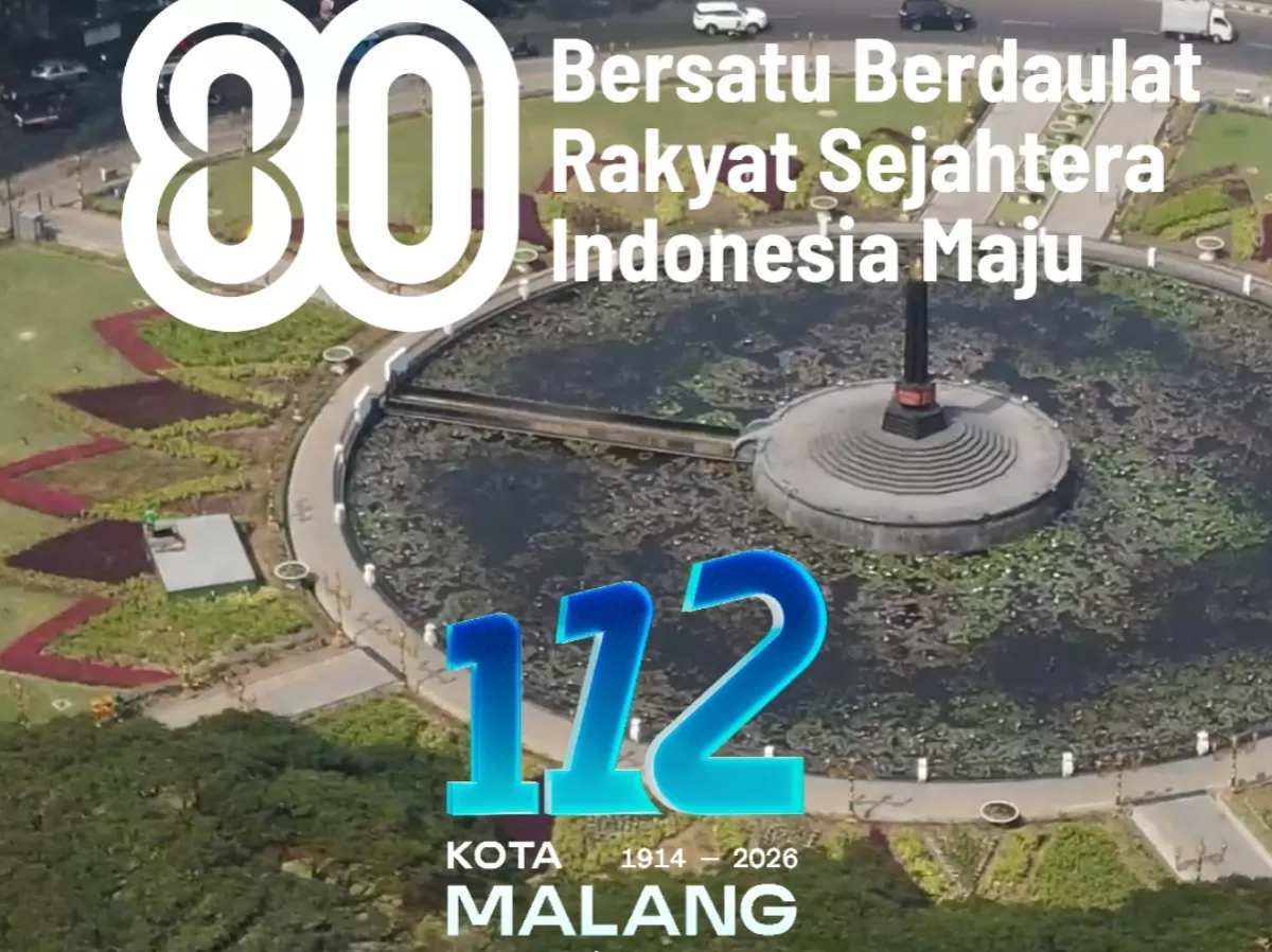 Twibbon HUT ke-112 Kota Malang. (Dokumen/malangkota.go.id.)