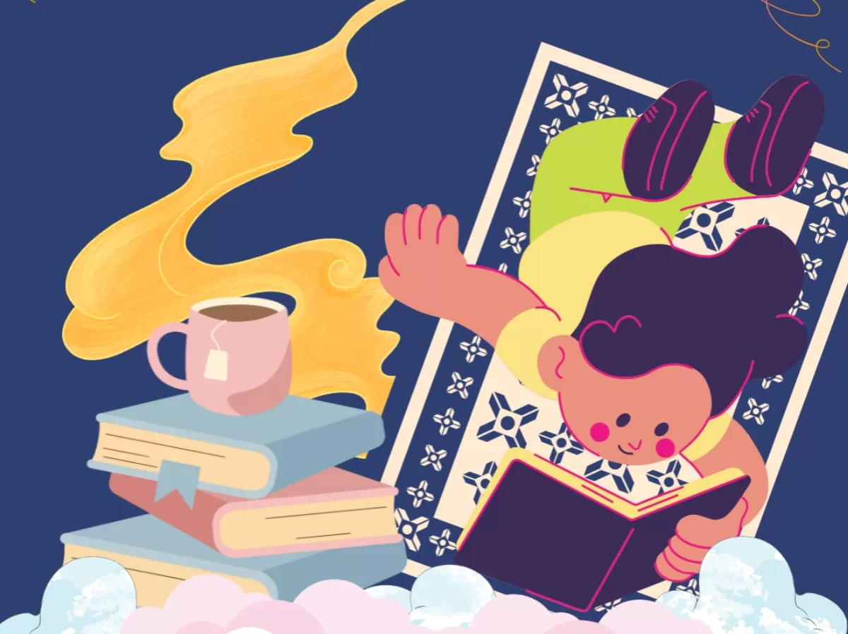 Poster Hari Buku Anak Sedunia 2026. (Canva.com/Syammasfitria Studio)