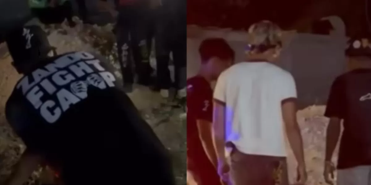 Insiden viral seorang petinju lokal, Belda yang berkelahi dengan turis asal Rusia yang diduga berperilaku mesum di Bali.  (Instagram.com/@ussfeeds)