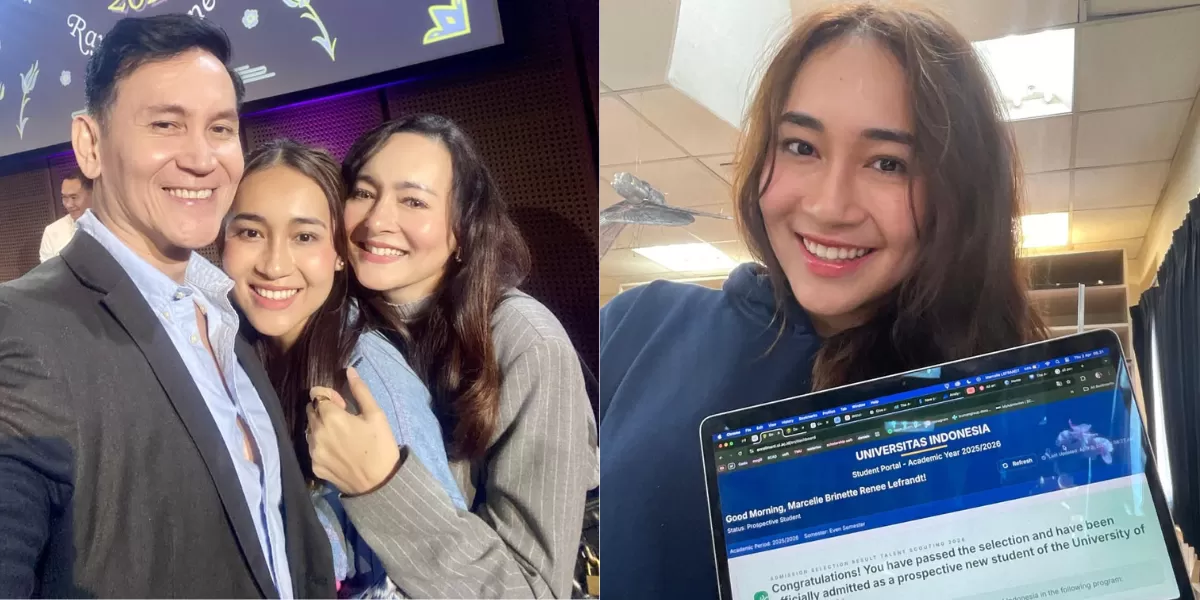 Potret Brinette Lefrandt, putri dari Dewi Rezer dan Marcelino Lefrandt yang berhasil masuk double degree Universitas Indonesia. (Instagram/rezerdewi)