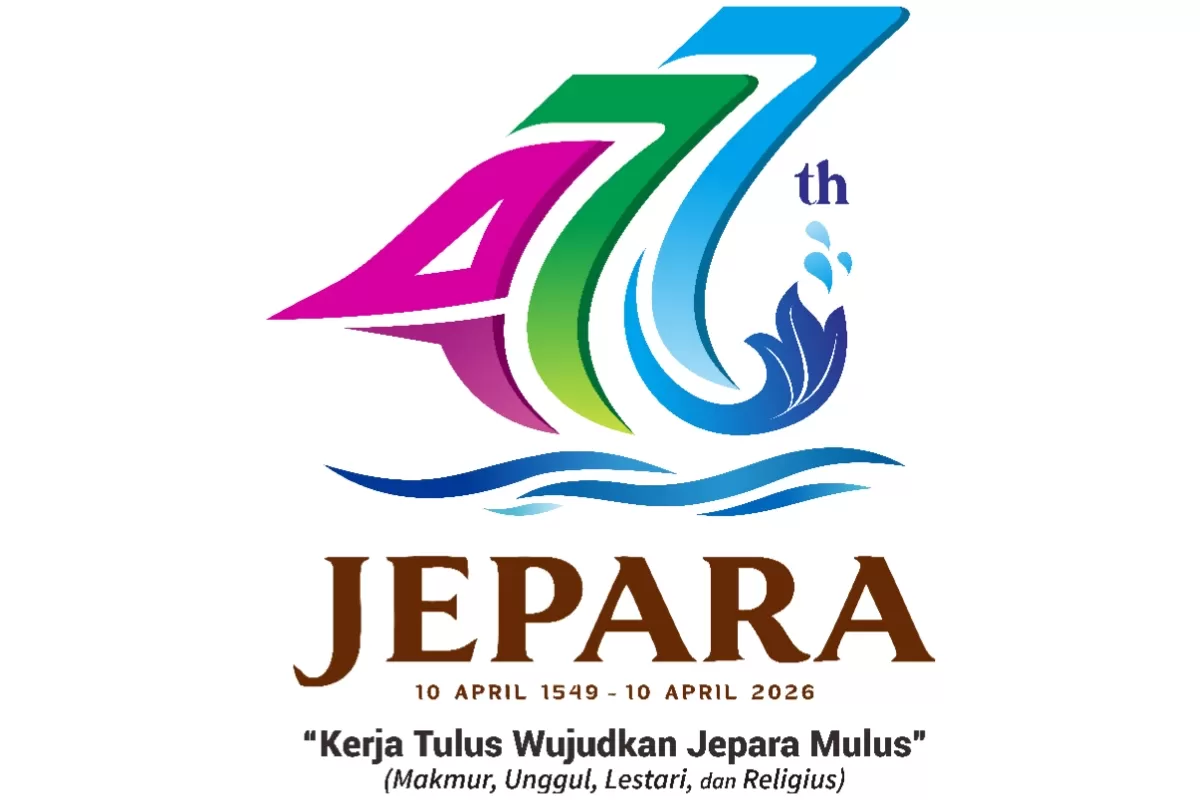 Logo HUT ke-477 Kabupaten Jepara 2026. (Dokumen/bakesbangpol.jepara.go.id)