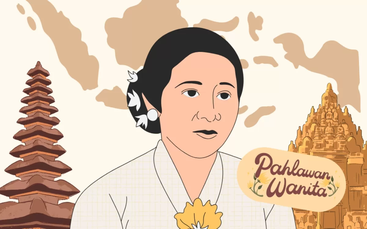 Ilustrasi, ucapan Hari Kartini 2026. (Canva.com/Syammasfitria Studio)