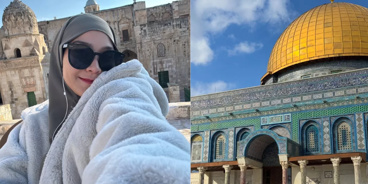 Masjid Al Aqsa di Palestina sudah ditutup selama 39 hari oleh pihak Israel, Zaskia Adya Mecca ajak masyarakat untuk mengambil peran nyata.   (Instagram/zaskiadyamecca)