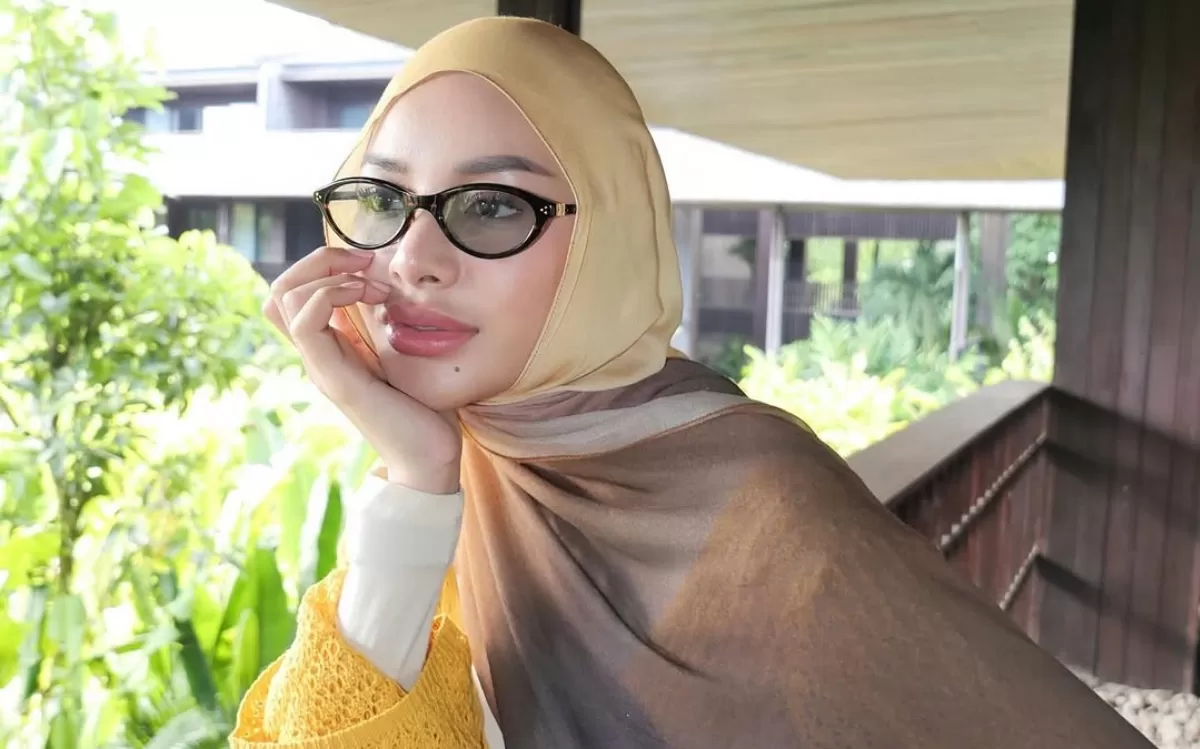 Cantik Aurel Hermansyah saat liburan di Bali. (Instagram/@aurelie.hermansyah)