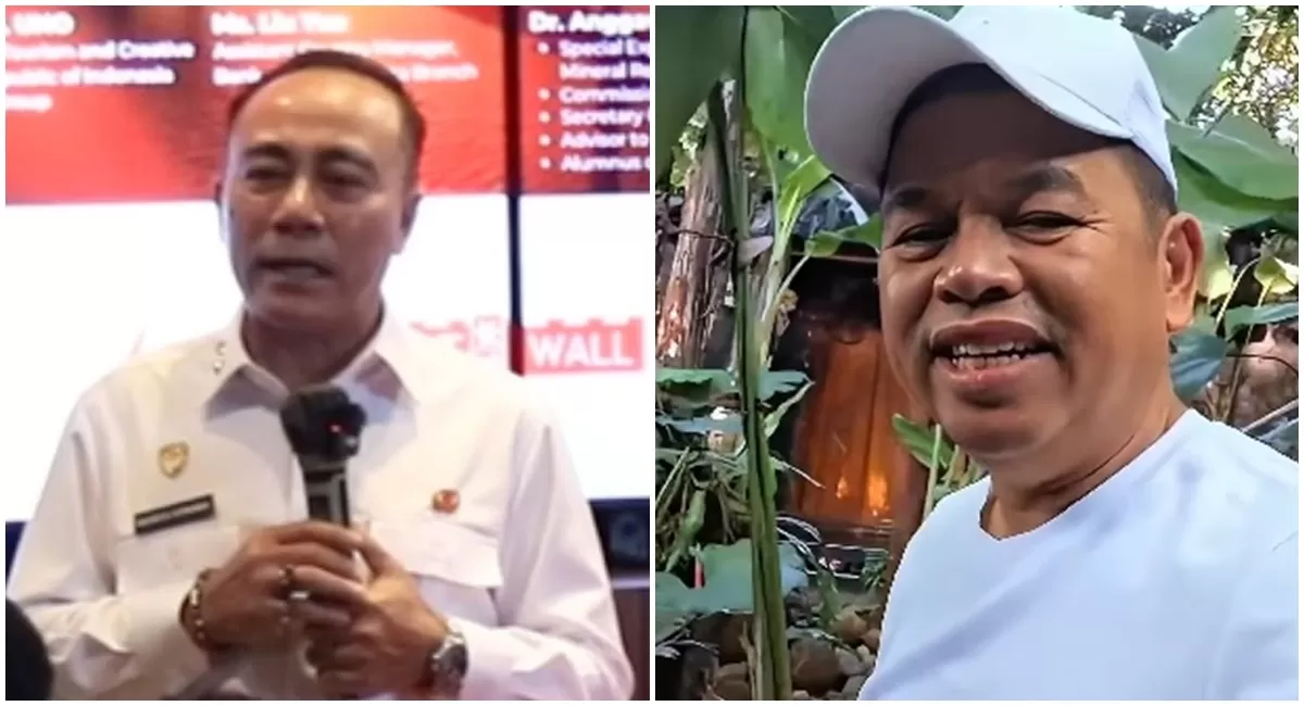 Potret Wagub Kalbar Krisantus Kurniawan 'tantang' KDM saat menanggapi keluhan masyarakat yang ingin Dedi Mulyadi benahi Kalimantan Barat (kolase Instagram/krisantus_kurniawan/dedimulyadi71)