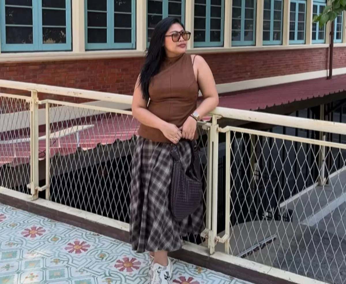 Keteguhan Boiyen dalam menghadapi beratnya masalah rumah tangganya sukses bikin publik kagum. (Instagram.com/@boiyenpesek)