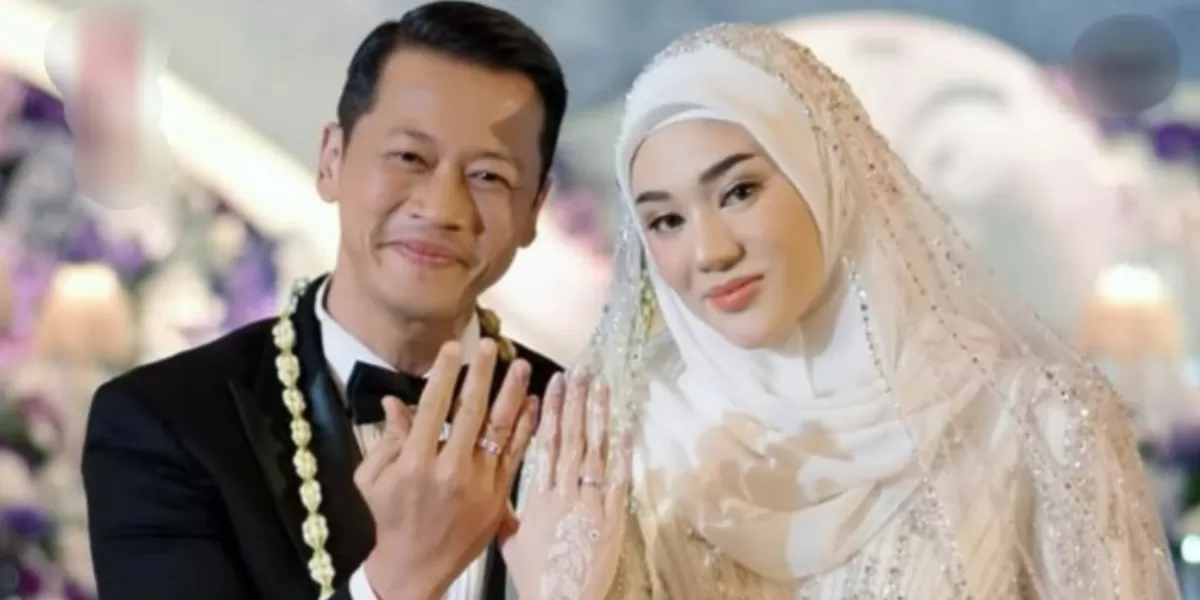 Alexander Assad dan Clara Shinta saat menikah  (Instagram @clarashintareal)