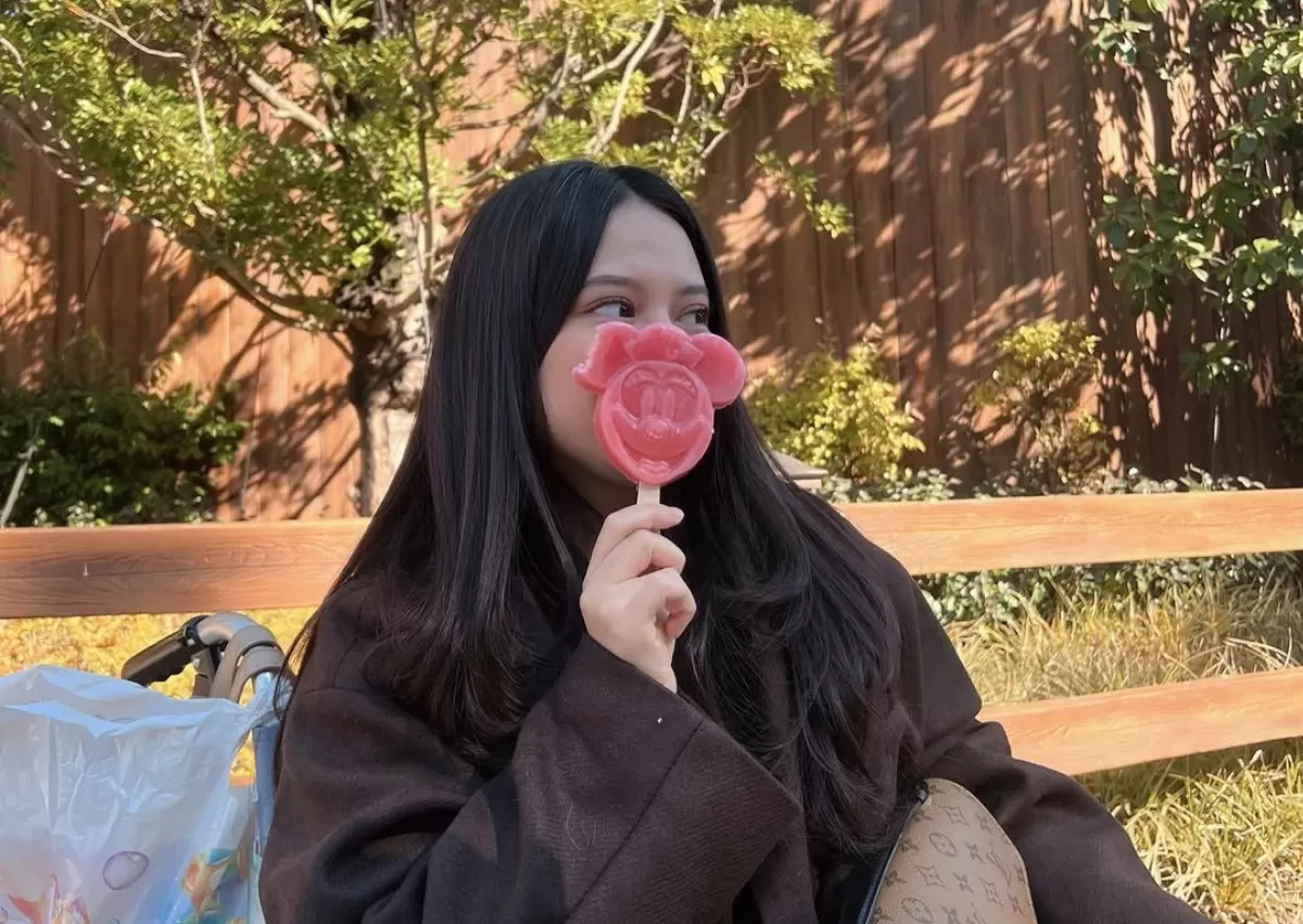 Potret babymoon Hanggini di Jepang. (Instagram/@hanggini)