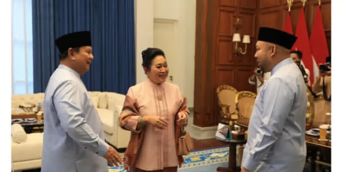Potret kebersamaan Prabowo dengan Titiek Soeharto dan putranya  (Instagram @prabowo)