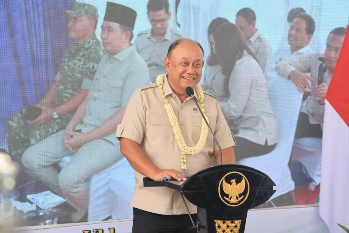 Kepala BGN Dadan saat memberikan paparan. (Dok Diskominfo Jember)
