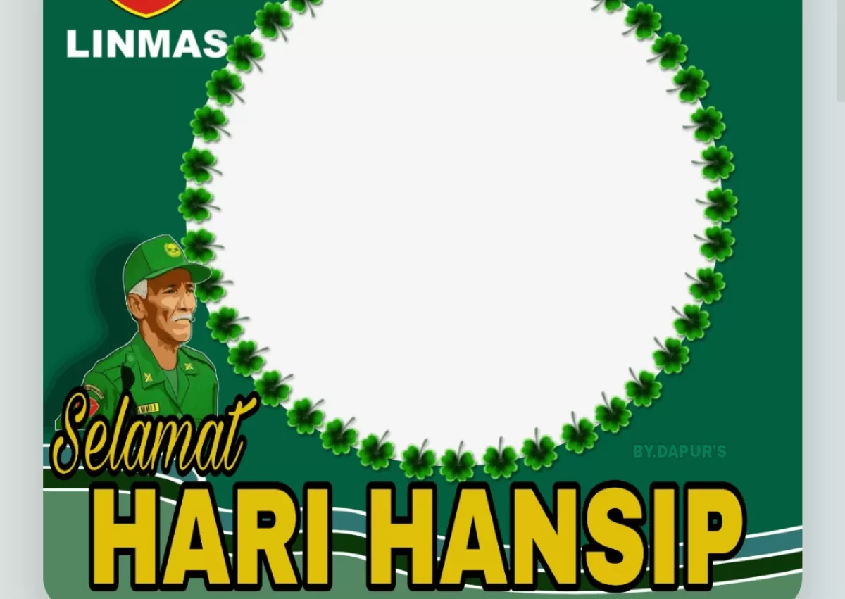 Twibbon Hari Hansip 2026. (Twibbonize.com/DIANTIKA ADIPUTRA DAPUR'S)