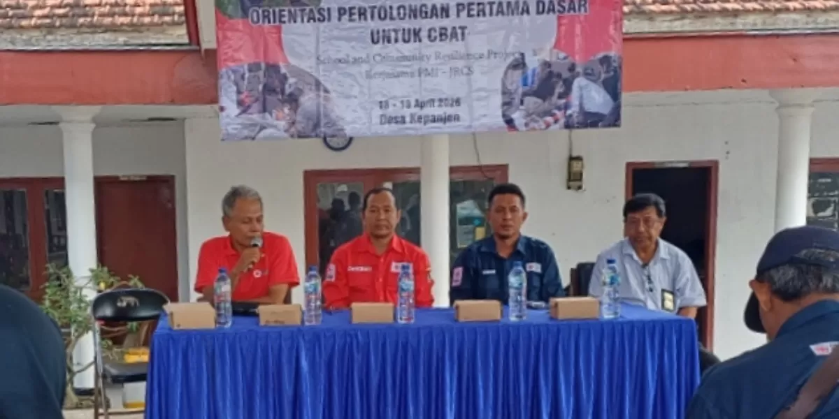  PMI menggelar orientasi pertolongan pertama di dua desa yakni desa puger wetan, kecamatan puger dan desa kepanjen, kecamatan gumukmas.  (Dok. PMI)