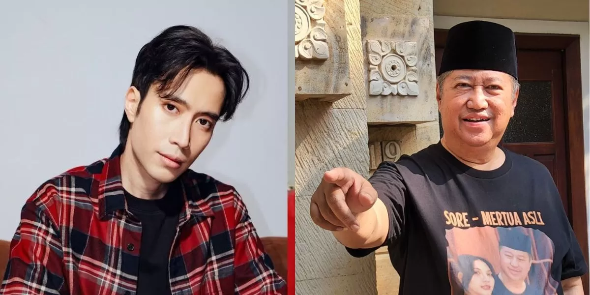 Harry Kiss (kanan) ungkap alasan menggelar pengajian 40 hari Vidi Aldiano (Kolase Instagram/@v8harrykiss, @vidialdiano)