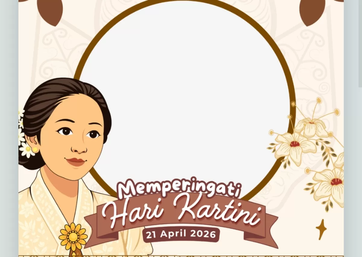 Twibbon Hari Kartini 2026. (Twibbonize.com/PAUD Terpadu Salafiyah)