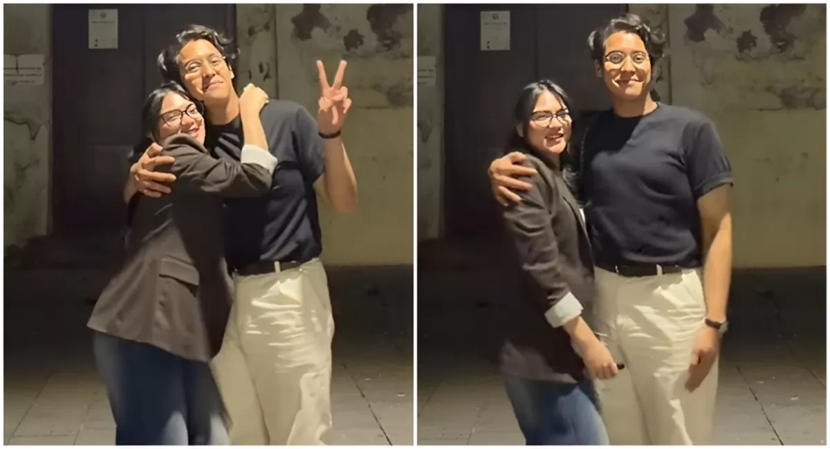 Potret Davina Karamoy dan Ardhito Pramono yang pamer kemesraan saat jalan bareng ke Kota Tua Jakarta (Instagram/ardhitopramono)
