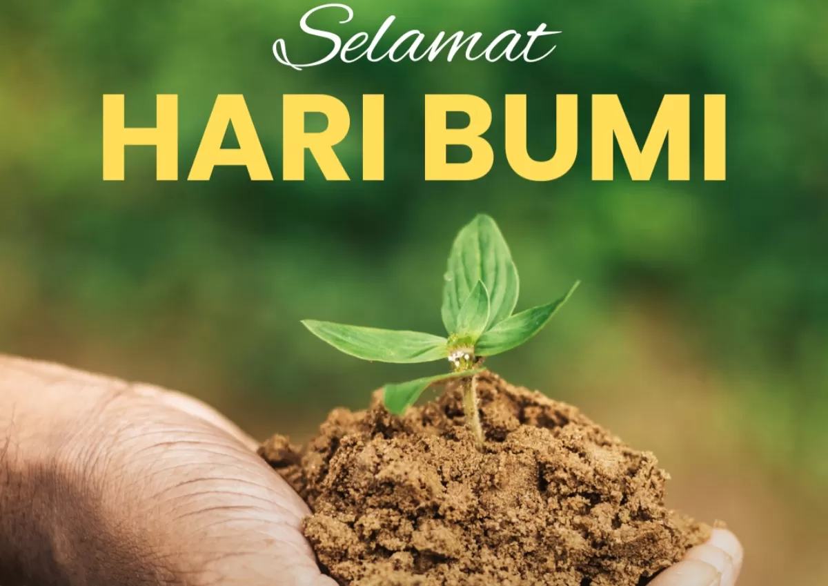 Poster Hari Bumi 22 April. (Canva.com/Syammasfitria Studio)
