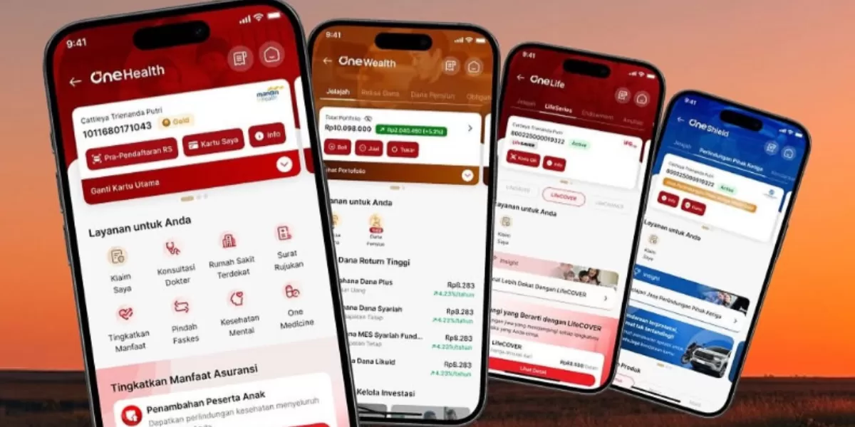 Platform digital One by IFG tentang asuransi, investasi, dan kesehatan yang terintegrasi dalam satu aplikasi.  (Dok. IFG)