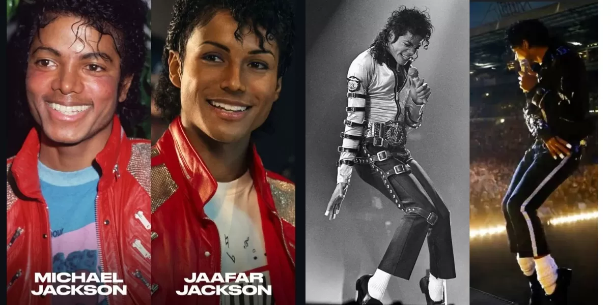 Michael Jackson dan Jaafar Jackson  (Instagram @cinemasolace)