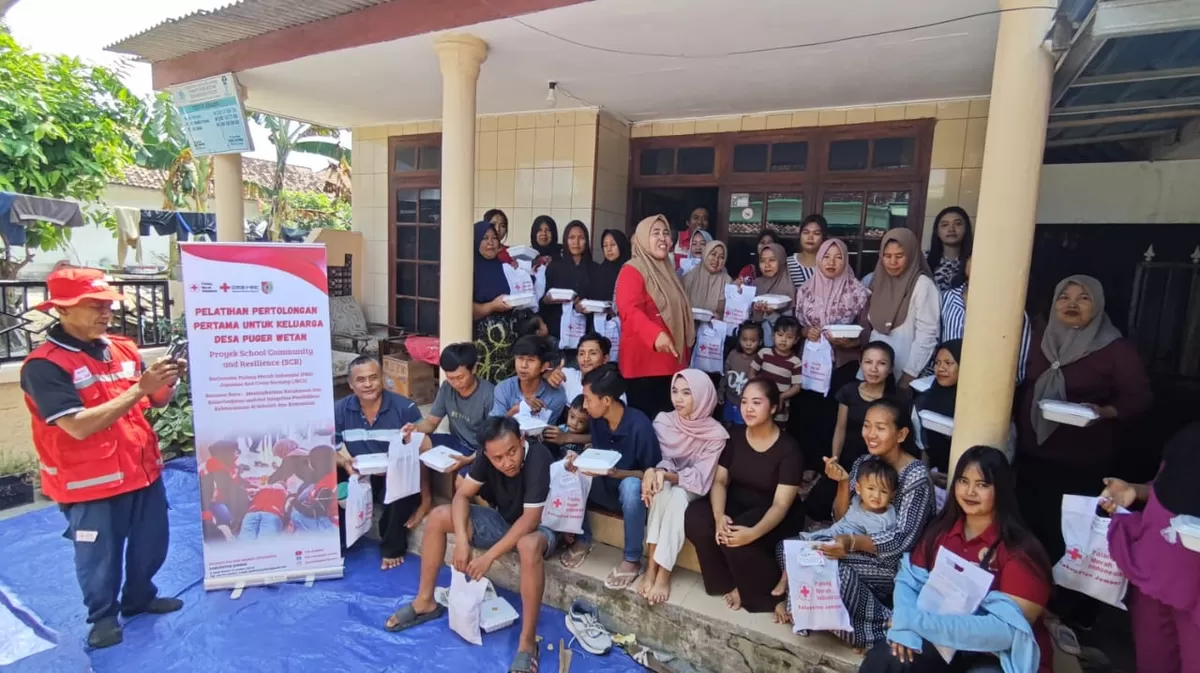 Aksi SIBAT di Jember. (Dok. PMI Jembee)