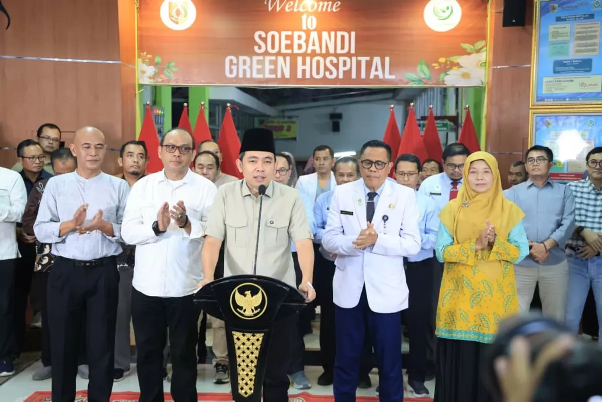 Jajaran pejabat pemkab Jember saat acara Pro Gus e. (Dok Diskominfo Jember)