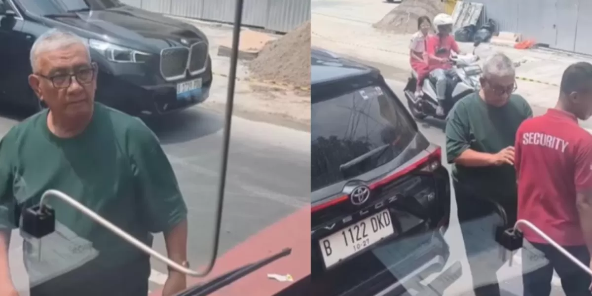 Menyoroti insiden tak terduga antara pemobil avanza dengan bus TransJakarta di kawasan Kemang, Jakarta Selatan.  (Instagram.com/@fakta.jakarta)