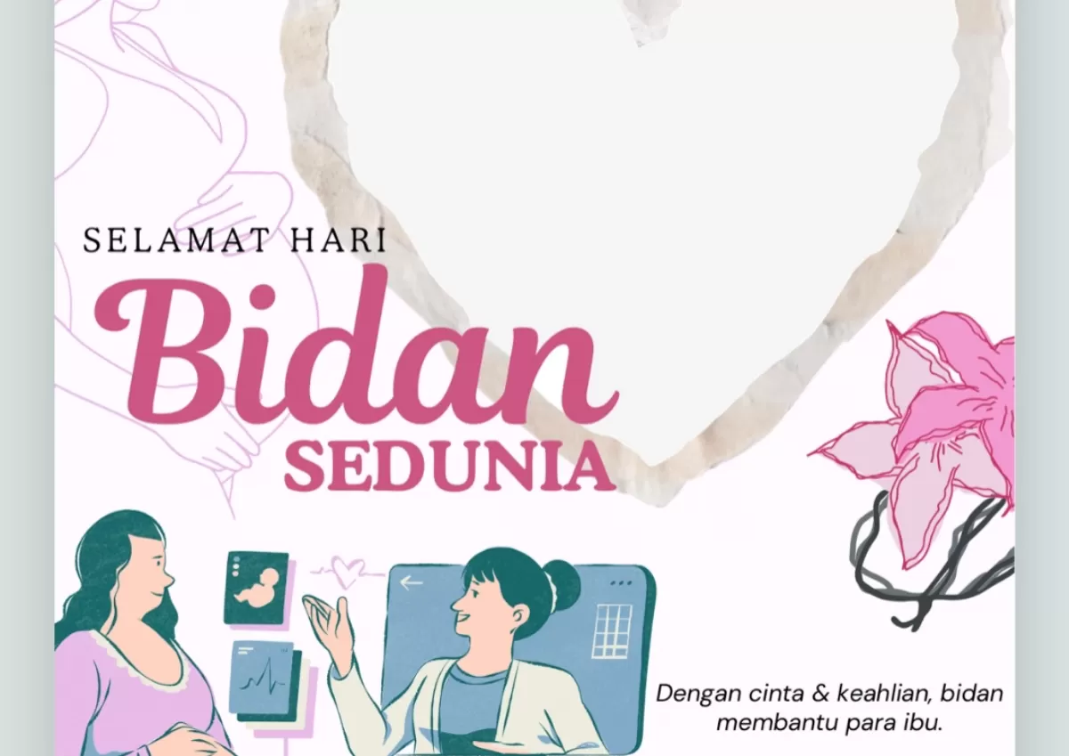 Twibbon Hari Bidan Sedunia. (Twibbonize.com/ibi cabang kab.semarang)