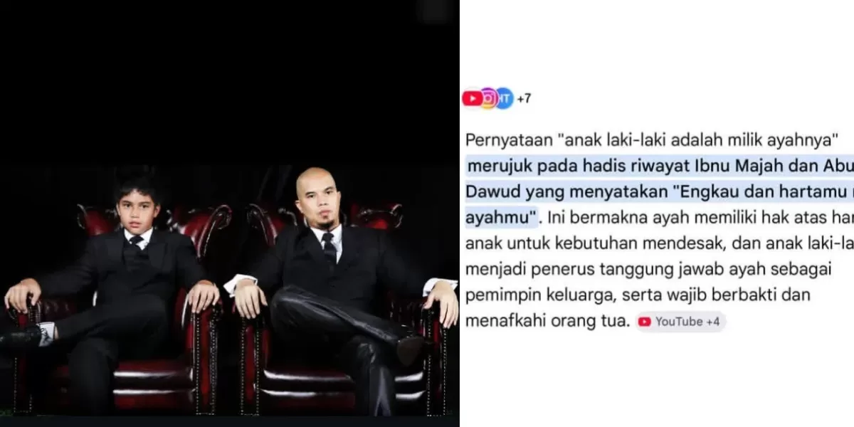 Unggahan Ahmad Dhani yang jadi sorotan  (Instagram @ahmaddhaniofficial)