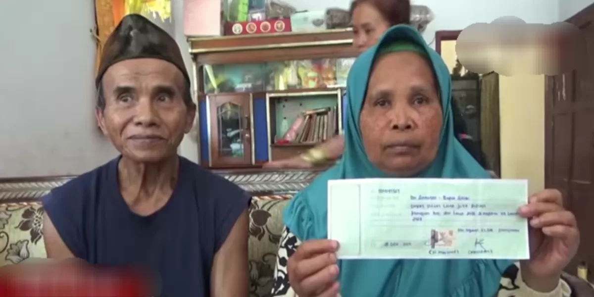 Pasangan Suhri dan Suminten  (YouTube KOMPASTV )