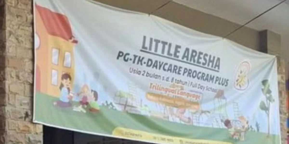 Daycare Little Aresha yang diduga melakukan penganiayaan terhadap anak (X/@abulmuzaffar10)