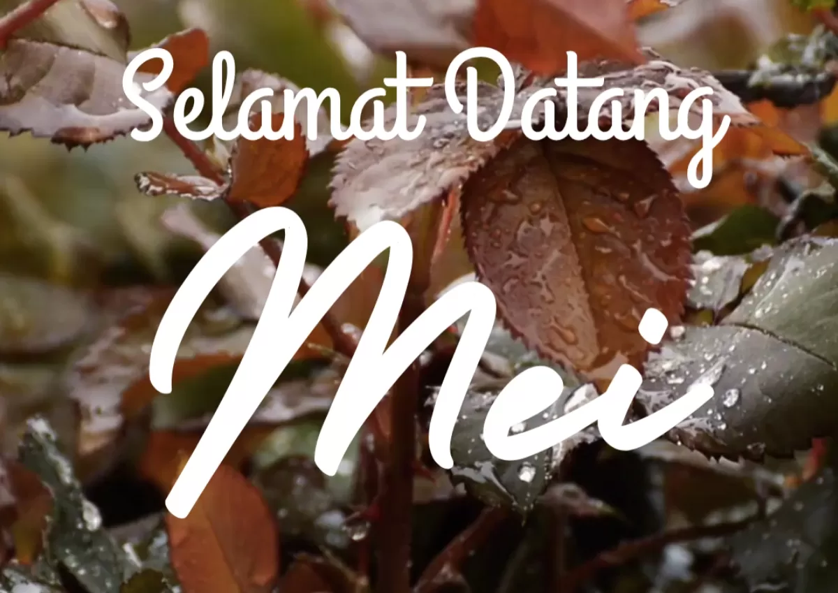 &lrm;Poster selamat datang bulan Mei 2026. (Canva.com/kevLogo)
