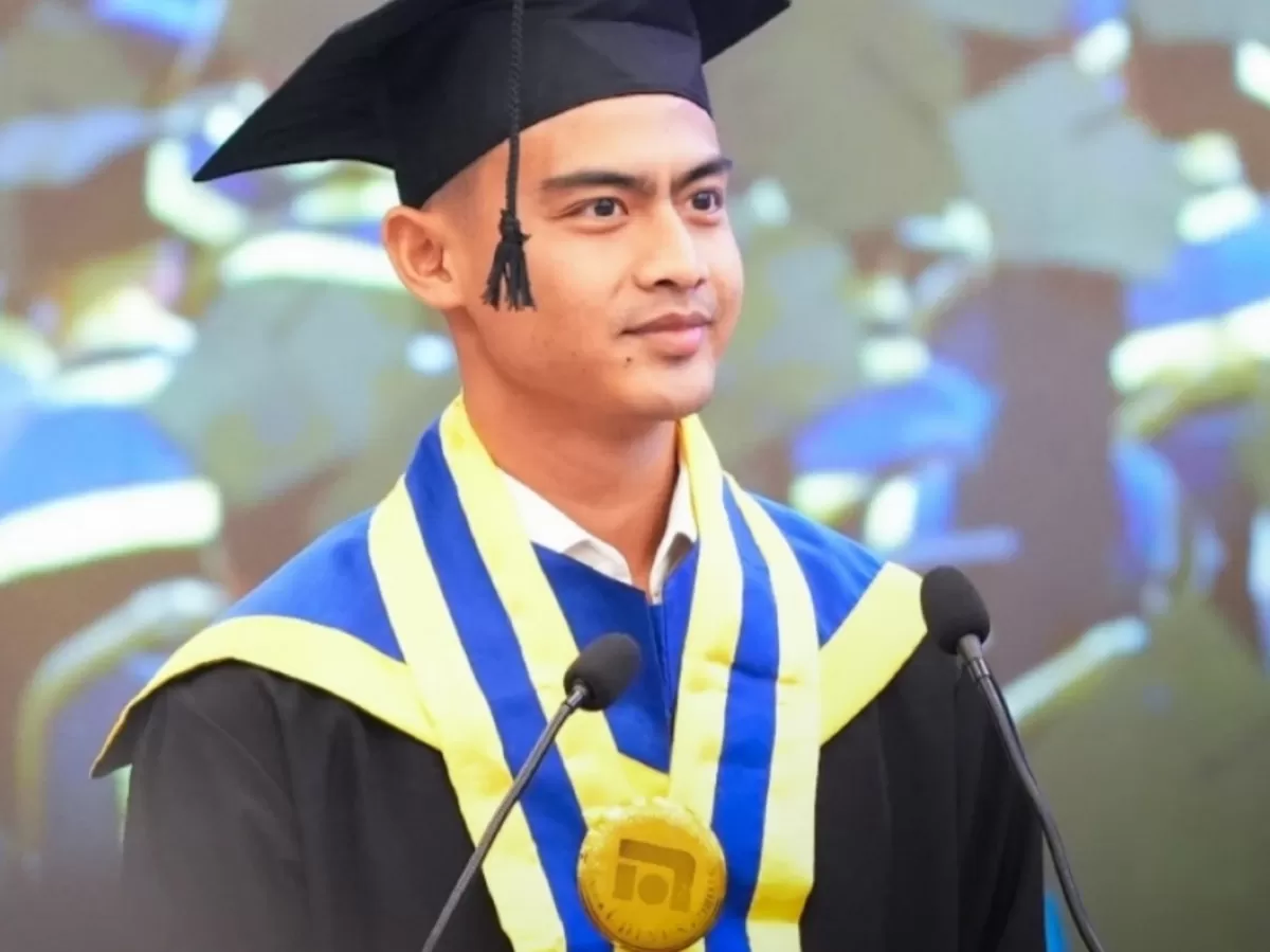 Pratama Arhan saat momen wisuda (Instagram.com/@pratamarhan8)