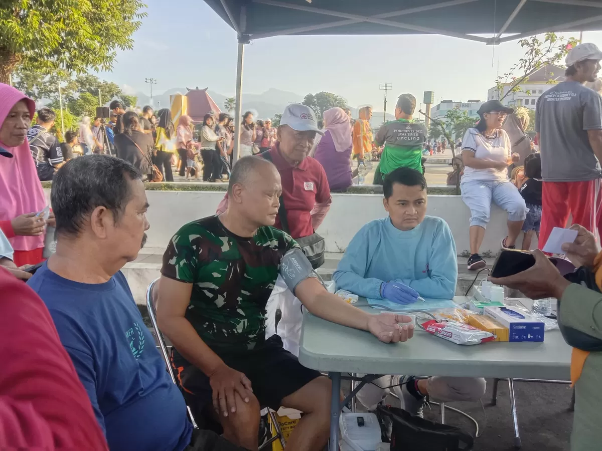 Aksi donor di May Day 2026. (Dok. PMI Jember)