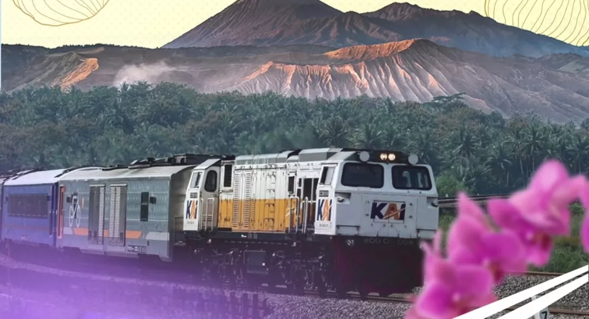 Potret KA Argo Bromo Anggrek yang berganti nama jadi KA Anggrek (Instagram/kai121_)