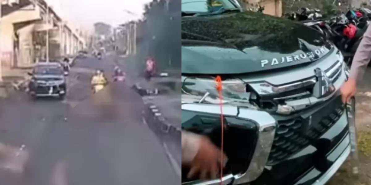 Tabrak lari pedagang buah di Jakarta Timur yang viral di media sosial.  (Instagram/info.jakartatimur - alfiannurrizal.id)