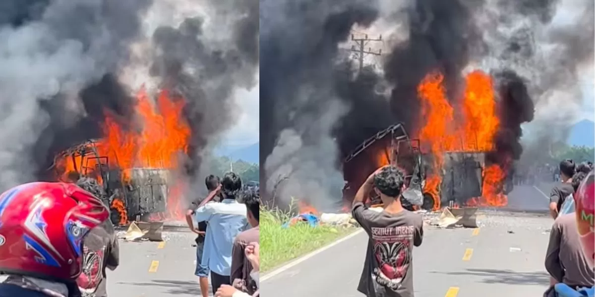 Deretan fakta kecelakaan bus ALS dan truk tanki di Muratara Sumsel (Instagram/@polres_muratara)
