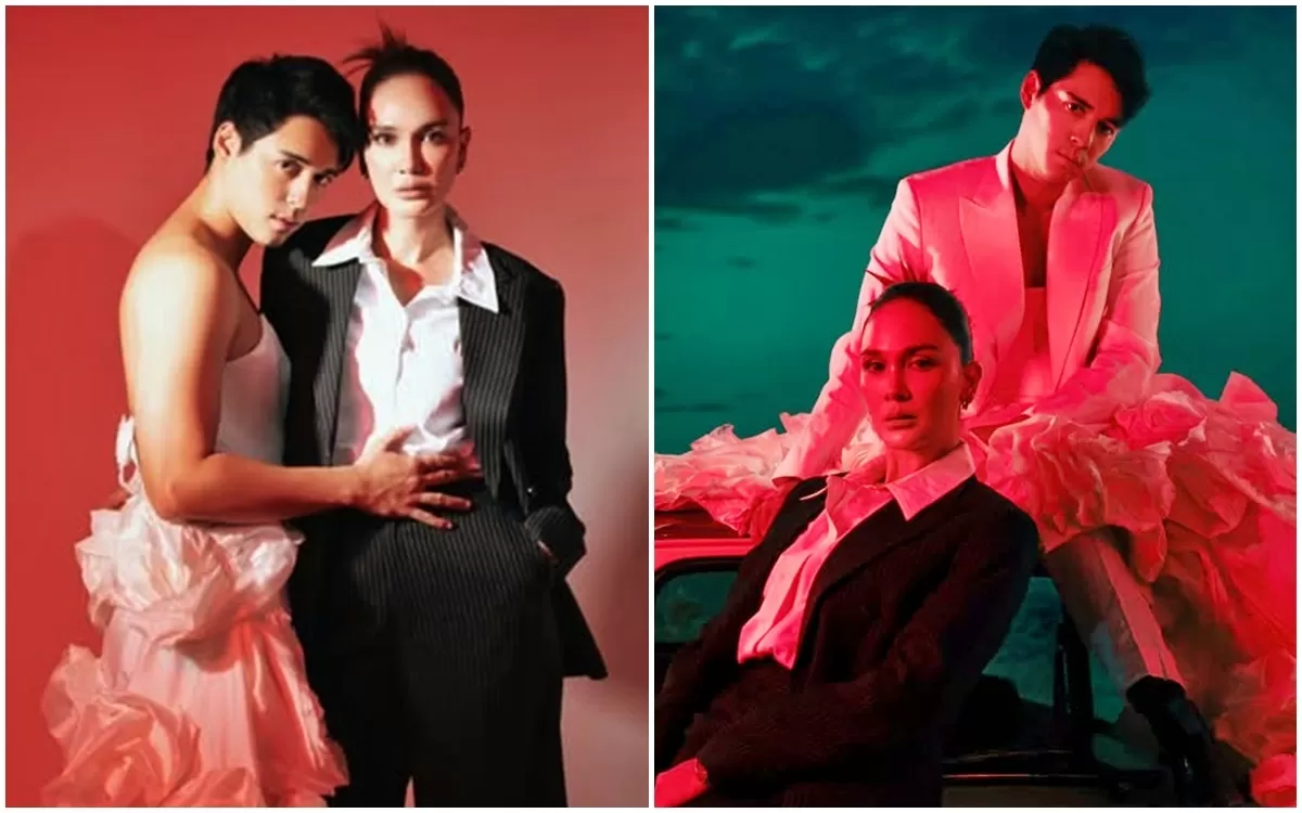 Luna Maya dan Maxime Bouttier usung konsep gender switch dalam peringatan anniversary 1 tahun pernikahan yang menuai pro kontra (Instagram/lunamaya/bouttier_maxime)