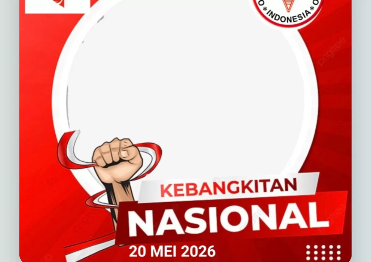 Twibbon Hari Kebangkitan Nasional 2026. (Twibbonize.com/Irwanyb4vn)