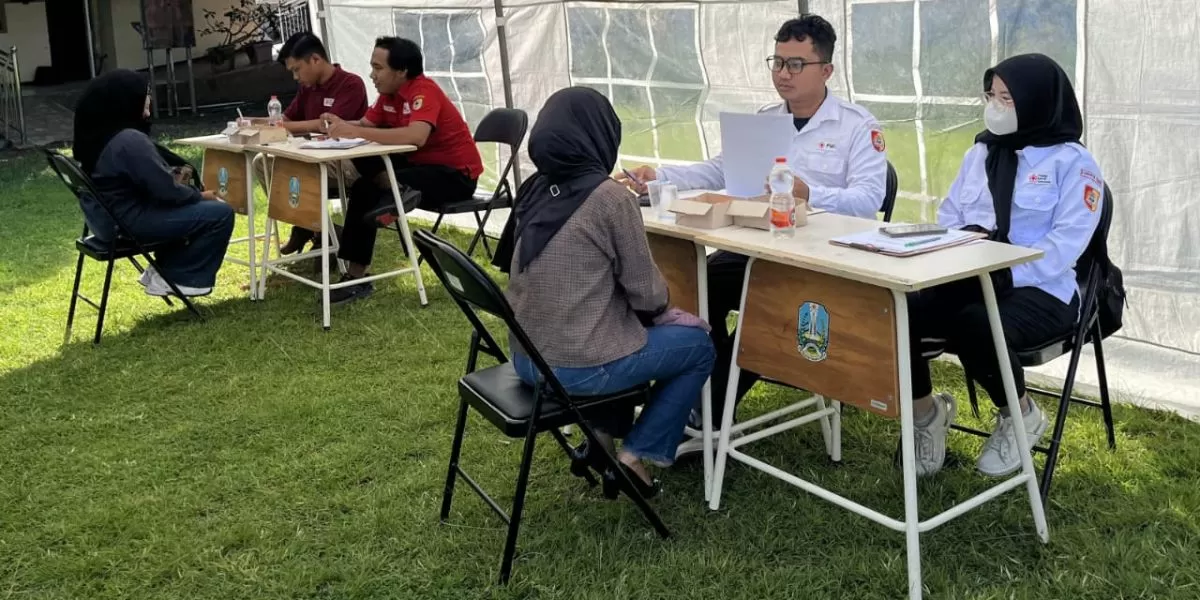 Proses seleksi akhir 33 calon relawan KSR PMI Jember (Dok.  PMI Jember)