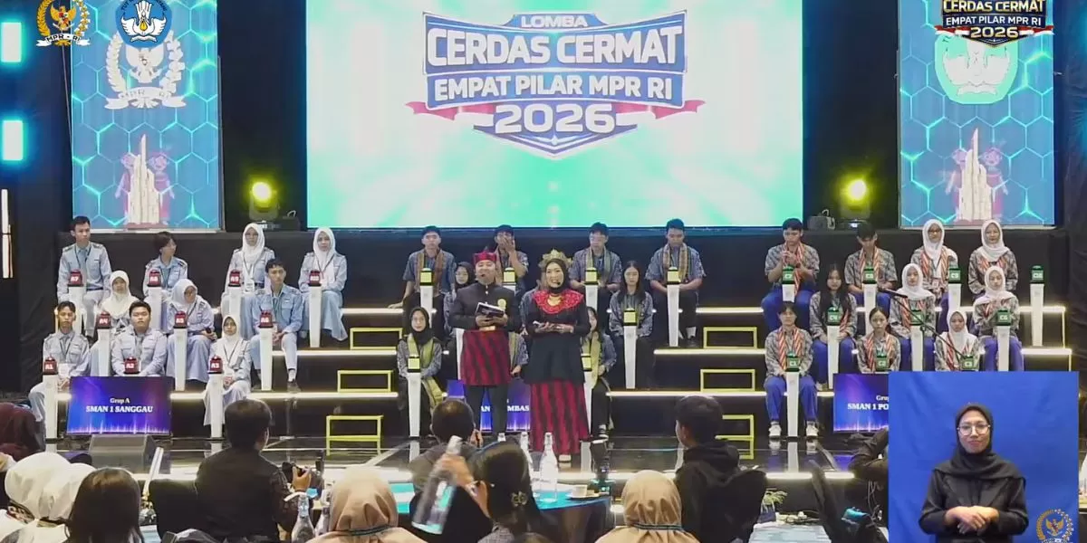 Final LCC 4 Pilar MPR tingkat Kalimantan Barat yang jadi sorotan (YouTube MPRGOID)
